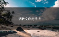 调教文应用链接